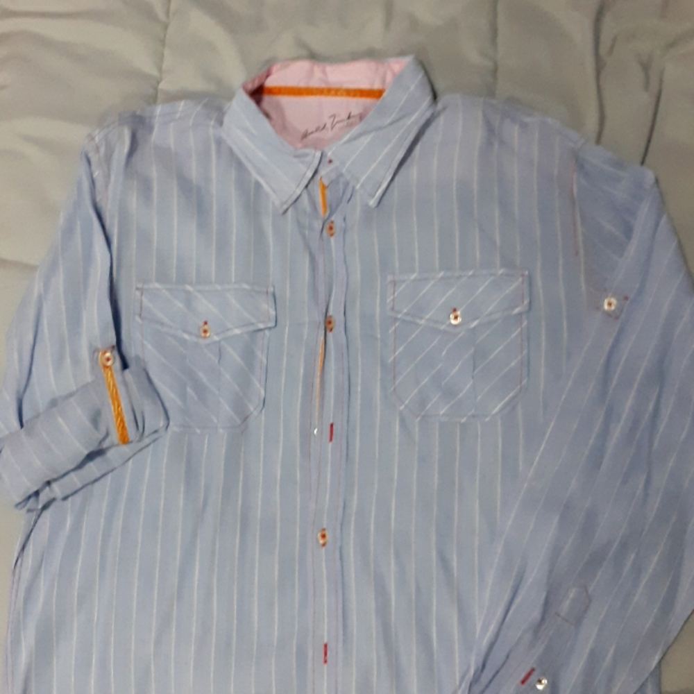 Arnold zimberg casual dress shirt XL